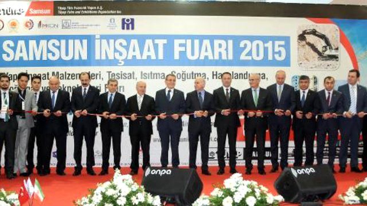 Samsun İnşaat Fuarı\', 174 Markanın Katılımı ile Açıldı