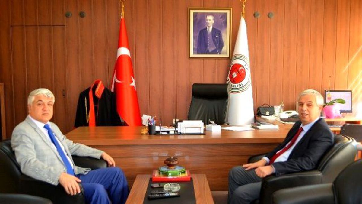 Başkan Toyran\'dan Başsavcı Yıldırım Özgür\'e Başsağlığı Ziyareti