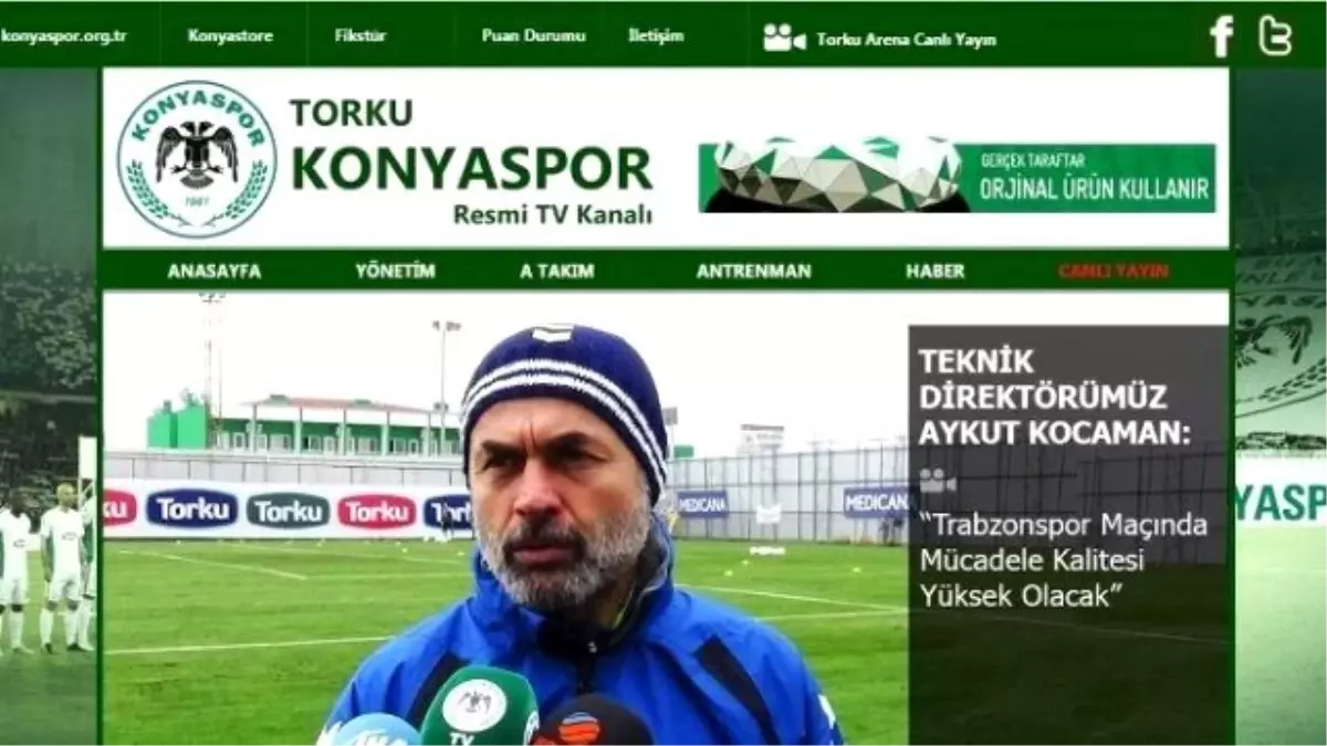 Konyaspor Tv Yayın Hayatına Başladı