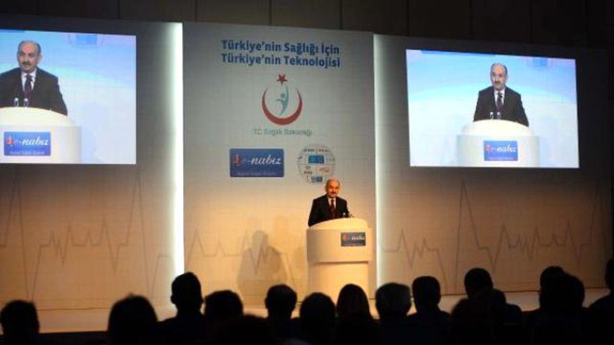 Sağlık Bakanı Müezzinoğlu E-Nabız Sistemini Tanıttı