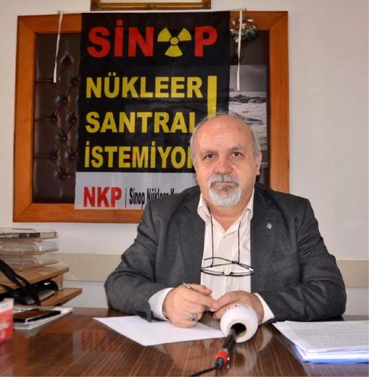 Sinop\'ta Nükleer Karşıtları Tepkili