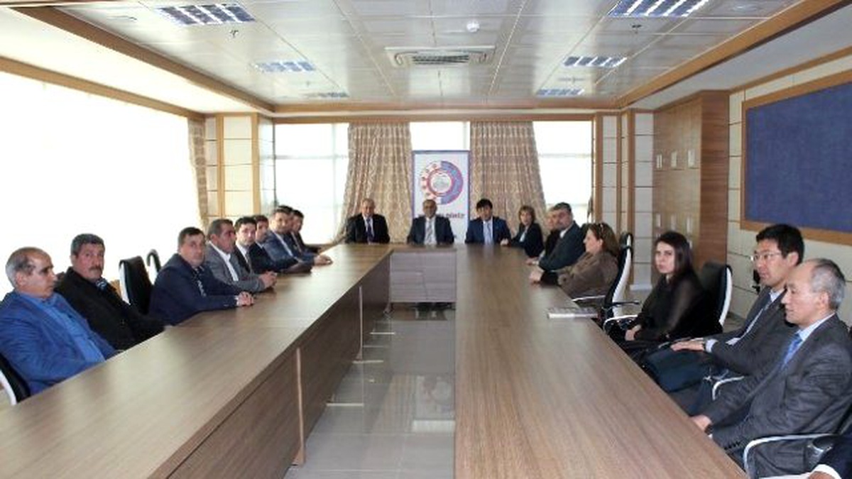 Tarım Fuarı İçin Malatya\'ya Gelen Büyükelçiler\'den Mtso\'ya Ziyaret