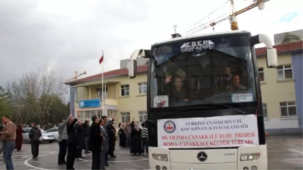 Üçüncü Çanakkale Kafilesi Uğurlandı