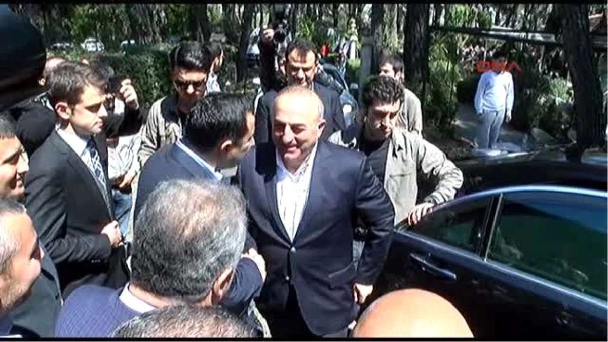 Bakan Çavuşoğlu Antalya\'da