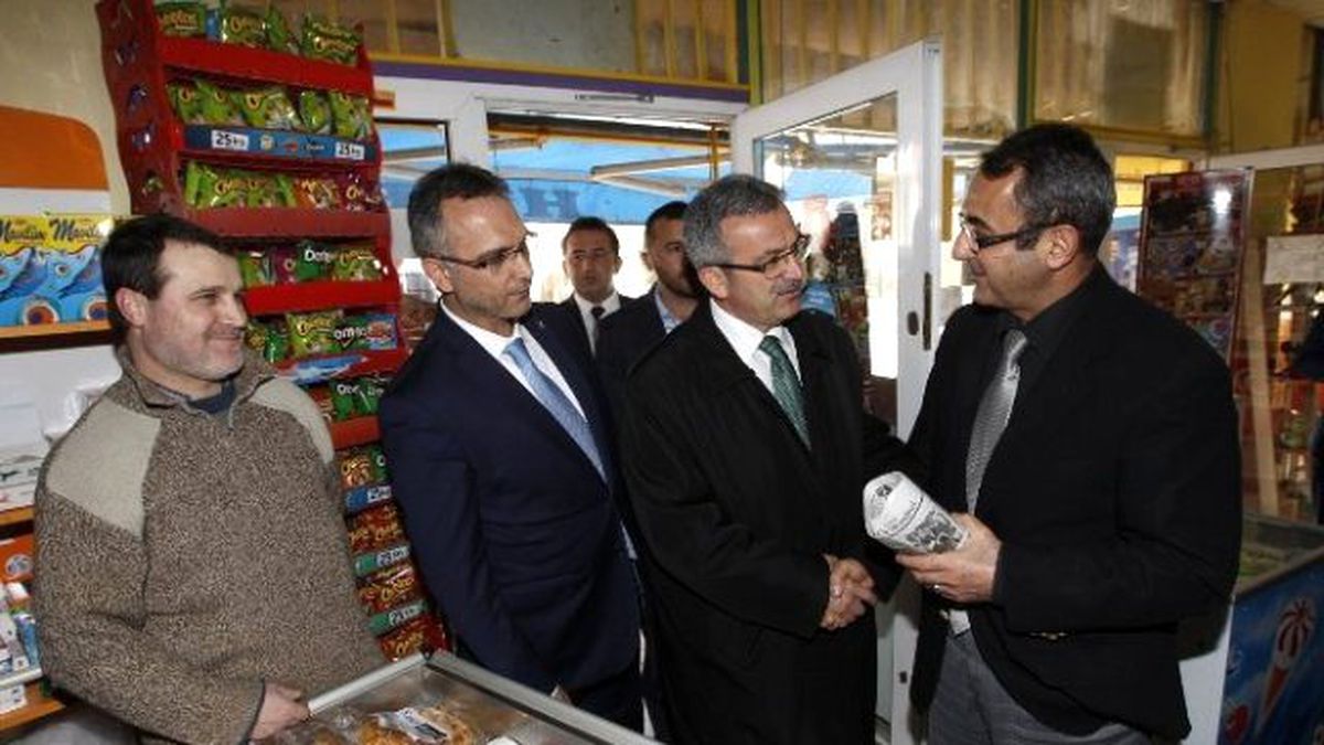 Başkan Köşker Esnaf Turunda