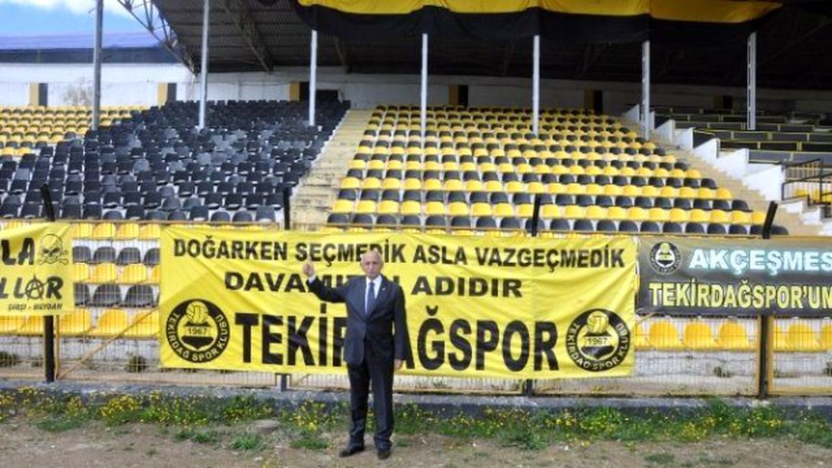 Tekirdağspor Kulübü Başkanı Mustafa Aydoğdu Açıklaması
