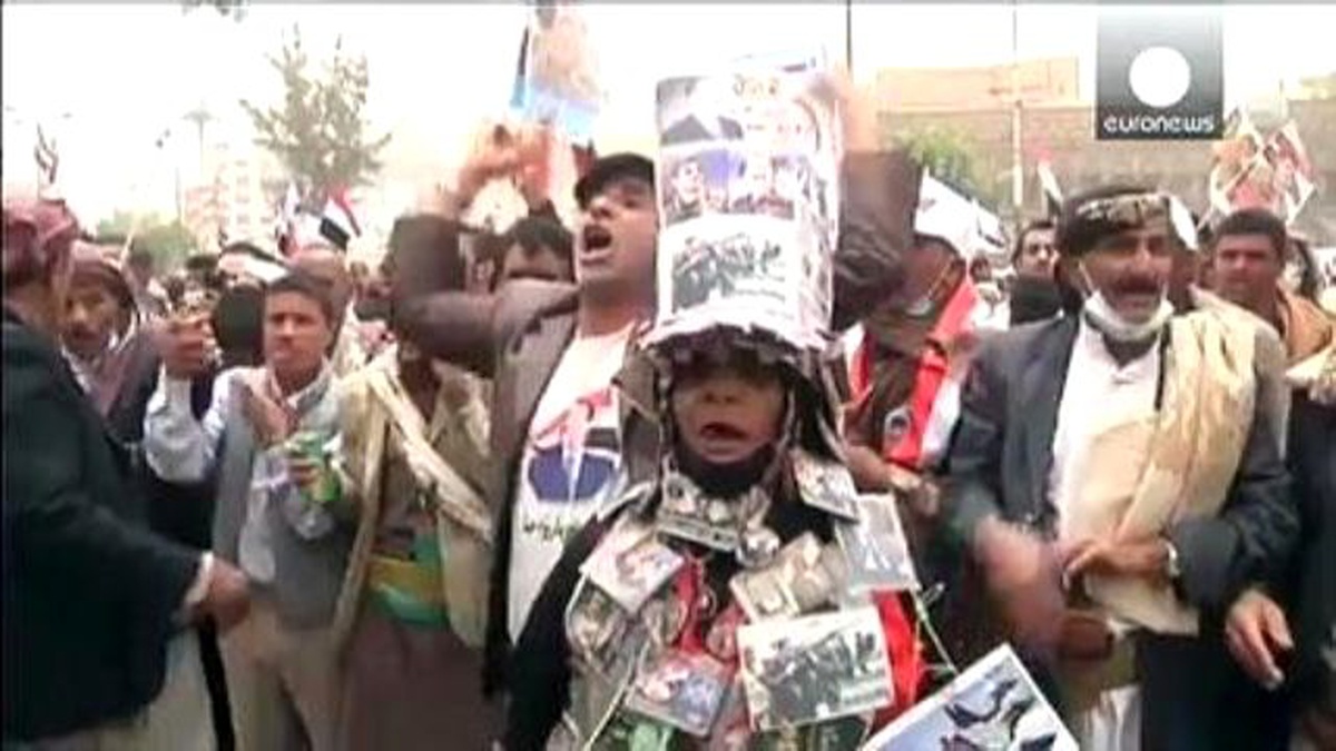 Yemen\'de Bu Kez Ali Abdullah Salih Destekçileri Sokaklarda