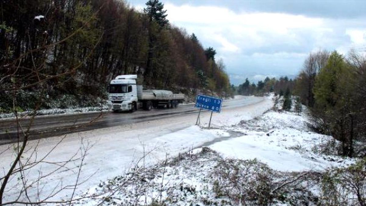 Zonguldak\'ta Kar Ulaşımı Aksattı