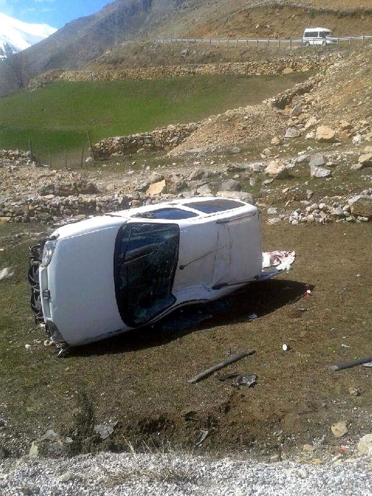 Bahçesaray\'da Kaza: 4 Yaralı