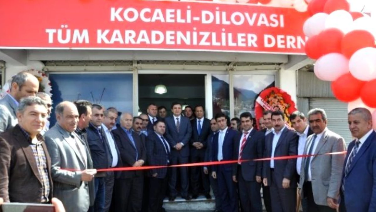 Dilovası Tüm Karadenizliler Derneği Açıldı