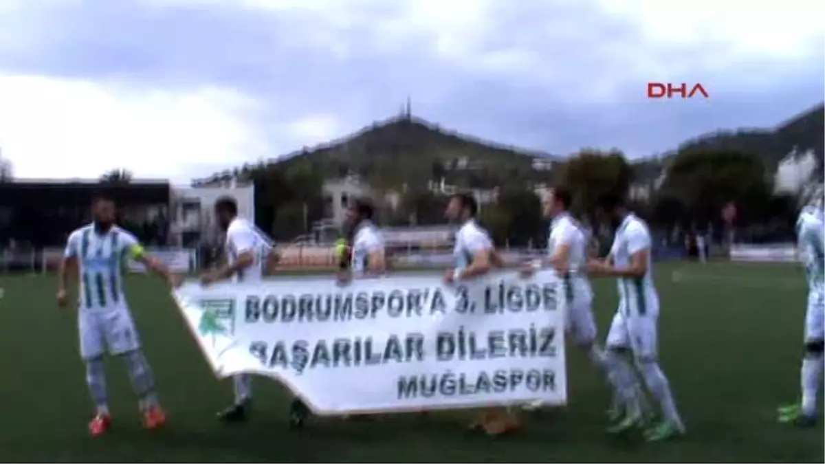 Muğlaspor\'dan Şampiyon Bodrumspor\'a Büyük Jest