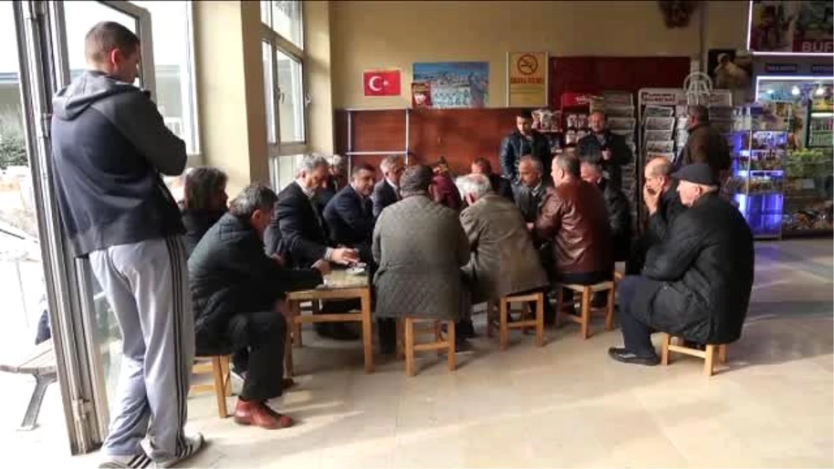 Tff İcra Kurulu Üyesi Beyazlı, Saldırıda Yaralanan Şoför Kıran\'ı Ziyaret Etti