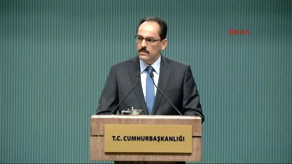 2cumhurbaşkanlığı Sözcüsü İbrahim Kalın Basın Açıklamasının Ardından Gazetecilerin Sorularını...
