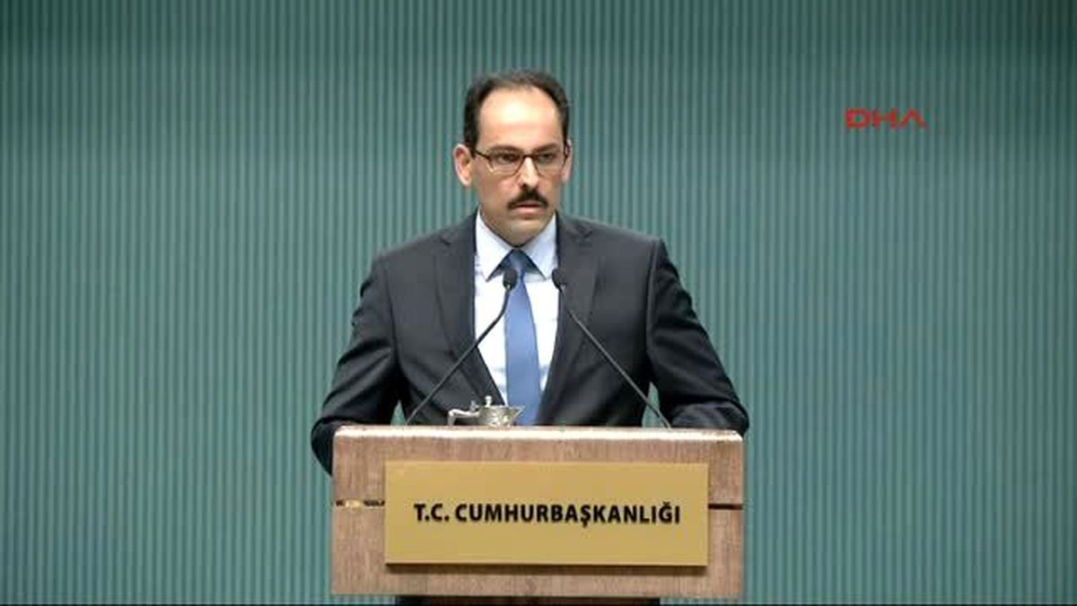 3cumhurbaşkanlığı Sözcüsü İbrahim Kalın Basın Açıklamasının Ardından Gazetecilerin Sorularını...