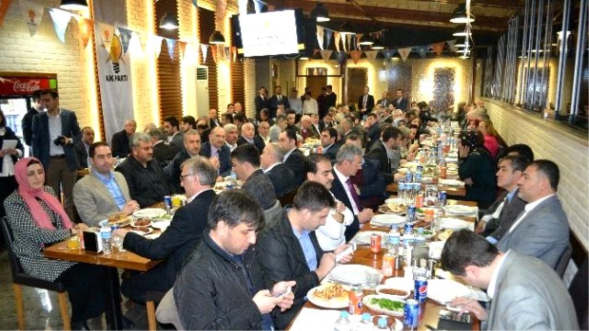 AK Parti Çerkezköy İlçe Başkanlığı\'ndan Dayanışma Yemeği