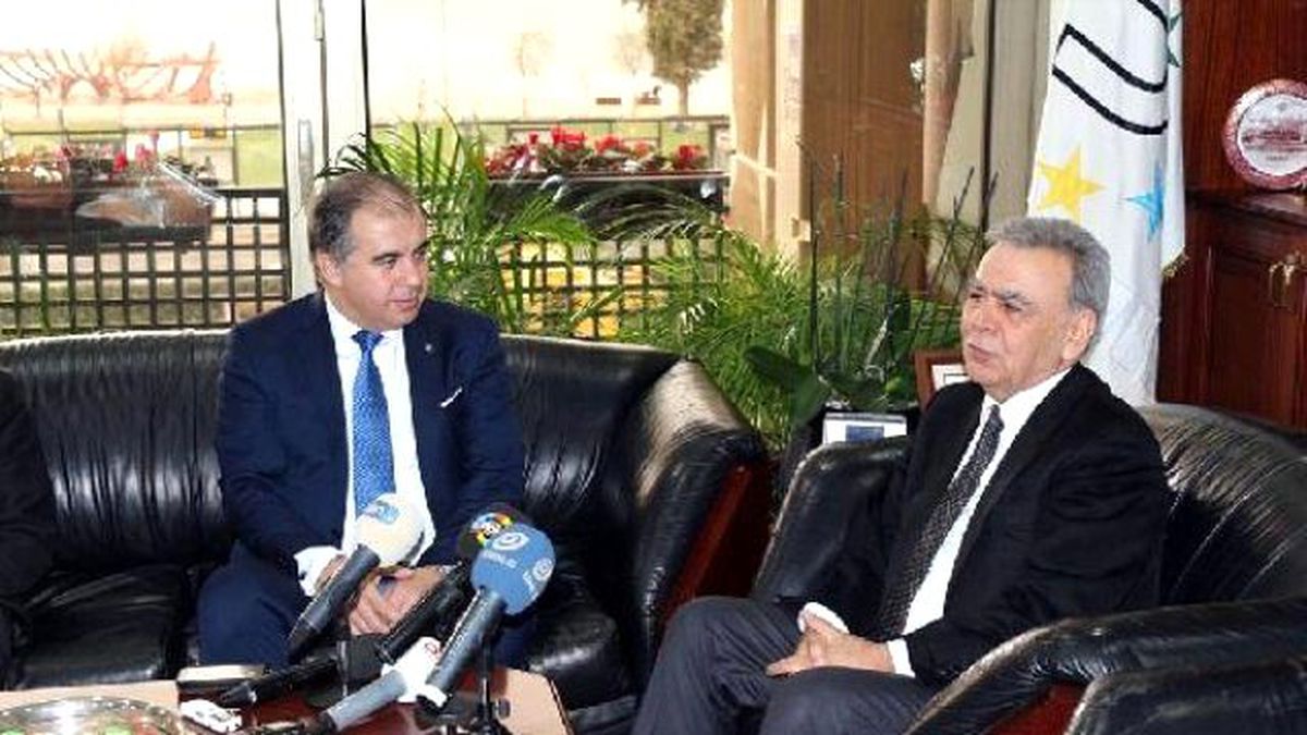 AK Parti İl Başkanı Delican\'dan Kocaoğlu\'na Ziyaret