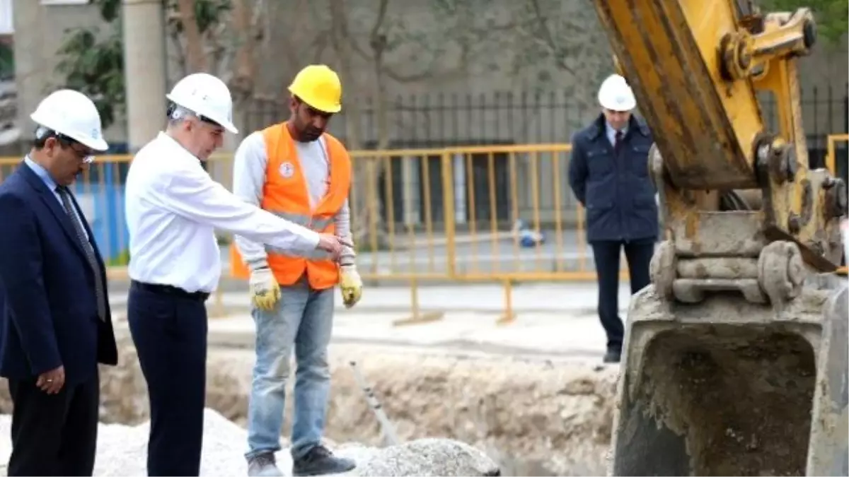 Başkan Zolan Altyapı Çalışmalarını İnceledi