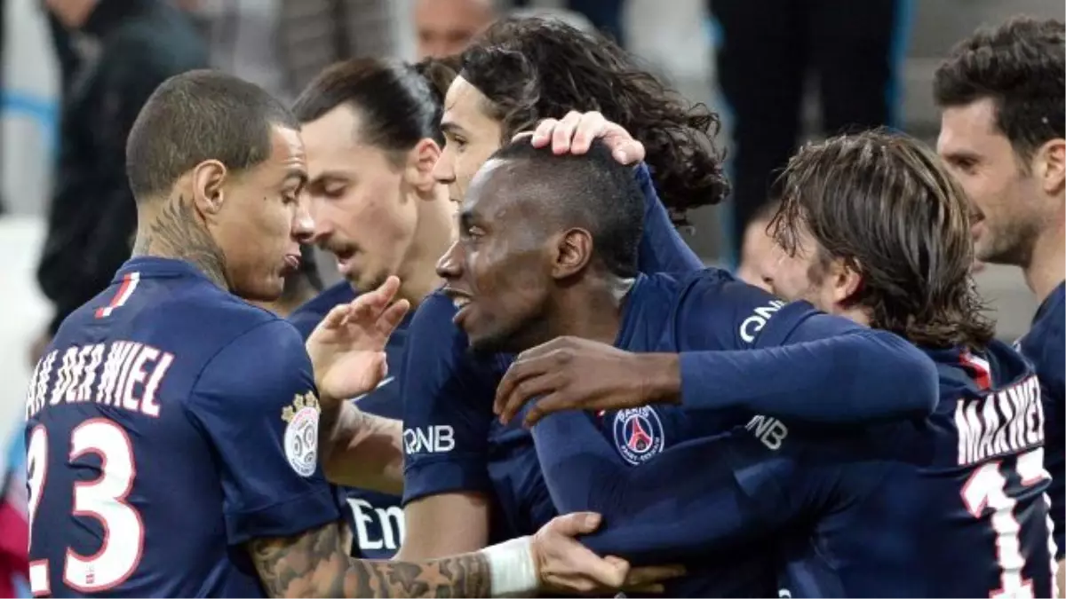 Fransa Ligue 1: Marsilya 2-3 Paris Saint-Germain