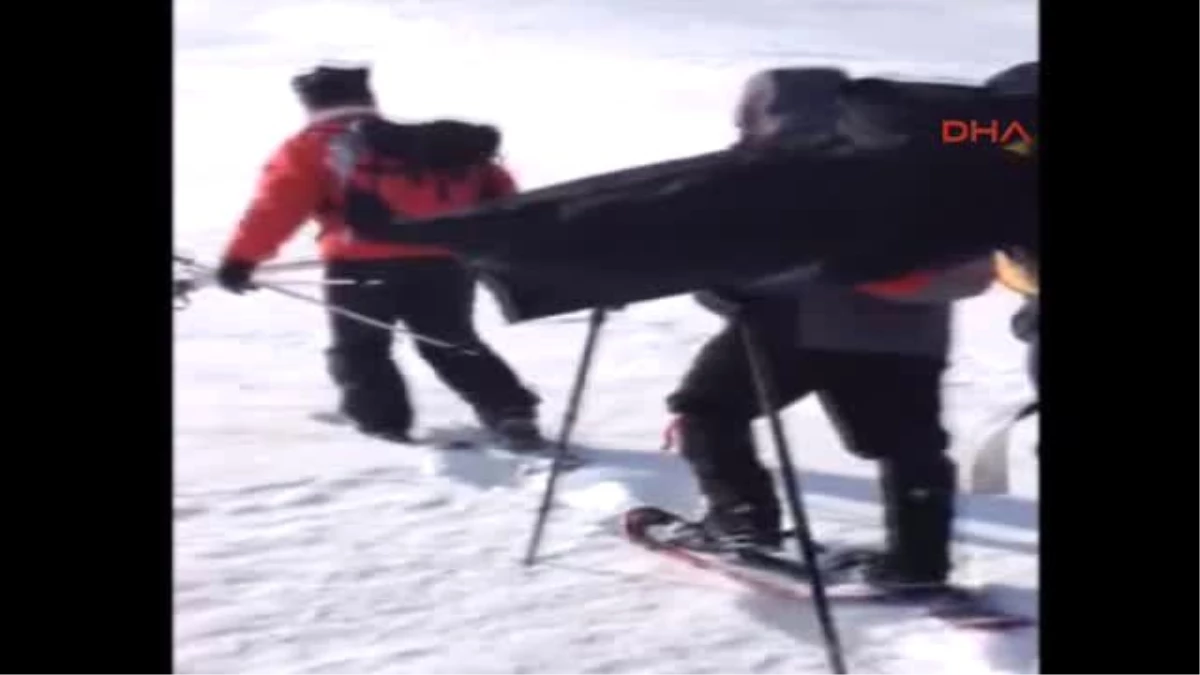 Kars Hedikle Çıktı, Kayakla İndiler