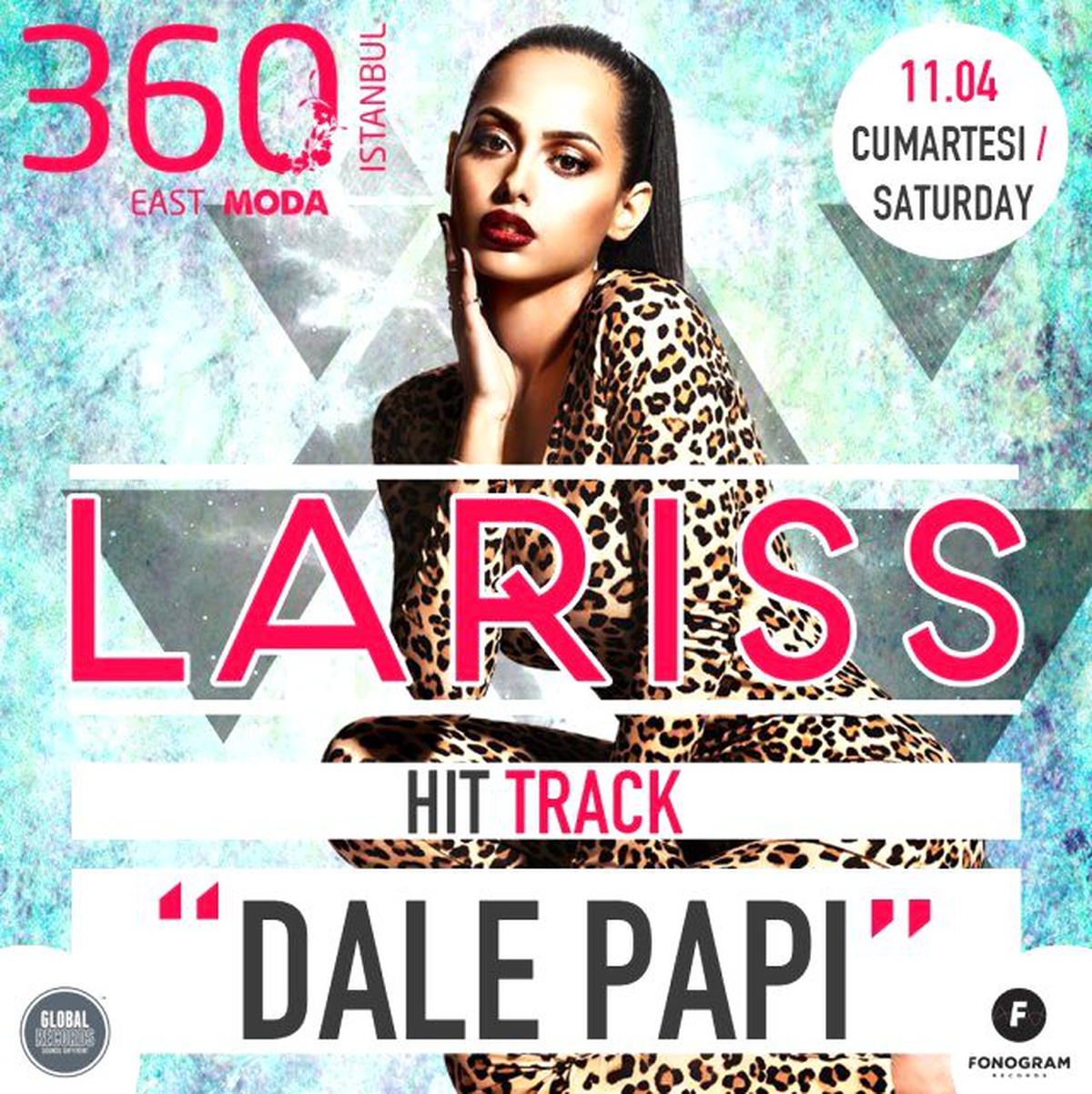 Lariss 11 Nisan\'da İlk Kez İsanbul\'a Geliyor