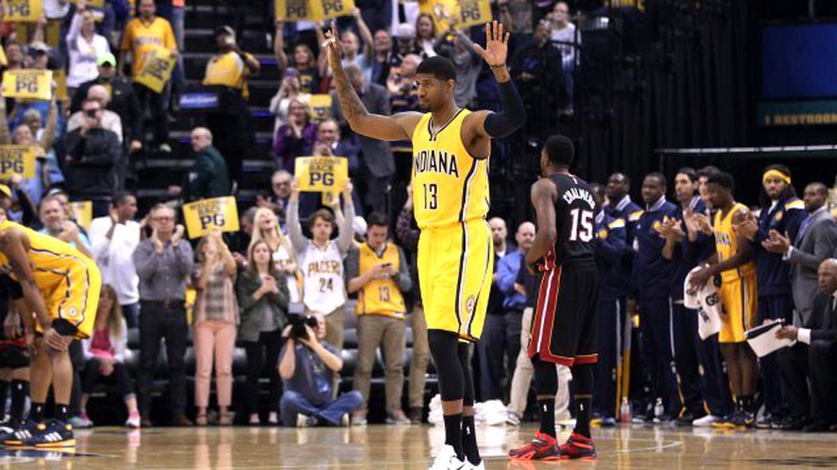 Paul George\'un Geri Döndüğü Maçta Pacers Heat\'i Ateş Hattına Soktu