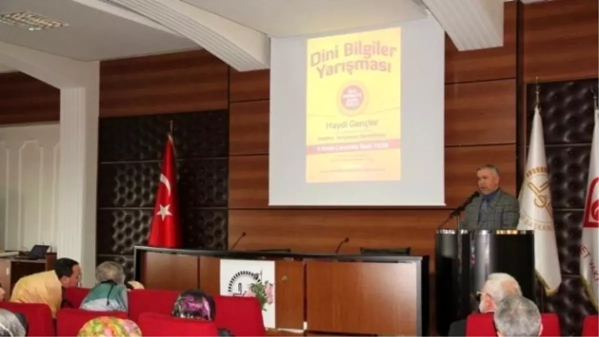 Sakarya'da Dini Bilgiler Yarışması Gerçekleştirilecek