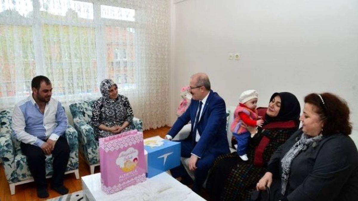 Serra Bebeğe Hoşgeldin Ziyareti