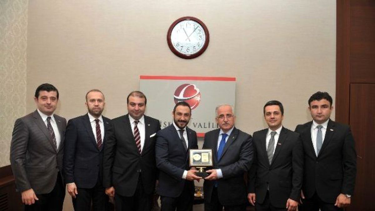 Eskişehir Lider İşadamları Derneği\'nden Vali Tuna\'ya Ziyaret