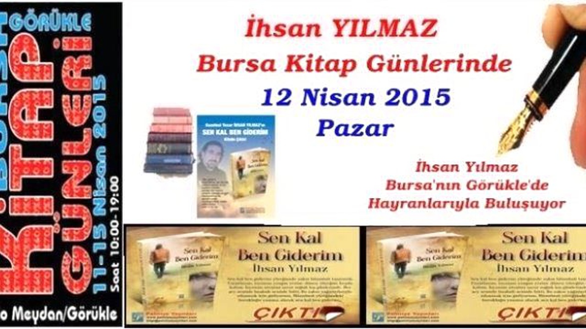 Gazeteci Yazar İhsan Yılmaz Bursa\'da Hayranlarıyla Buluşuyor