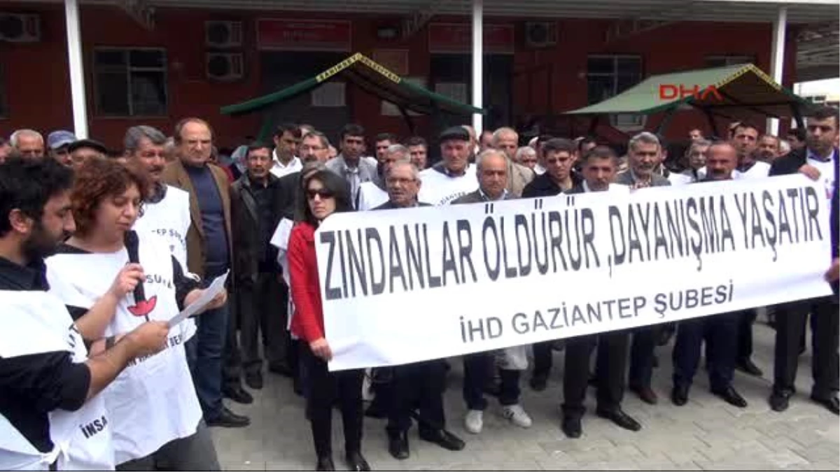 Gaziantep\'te Cezaevi Kanun Tasarısı Protesto Edildi