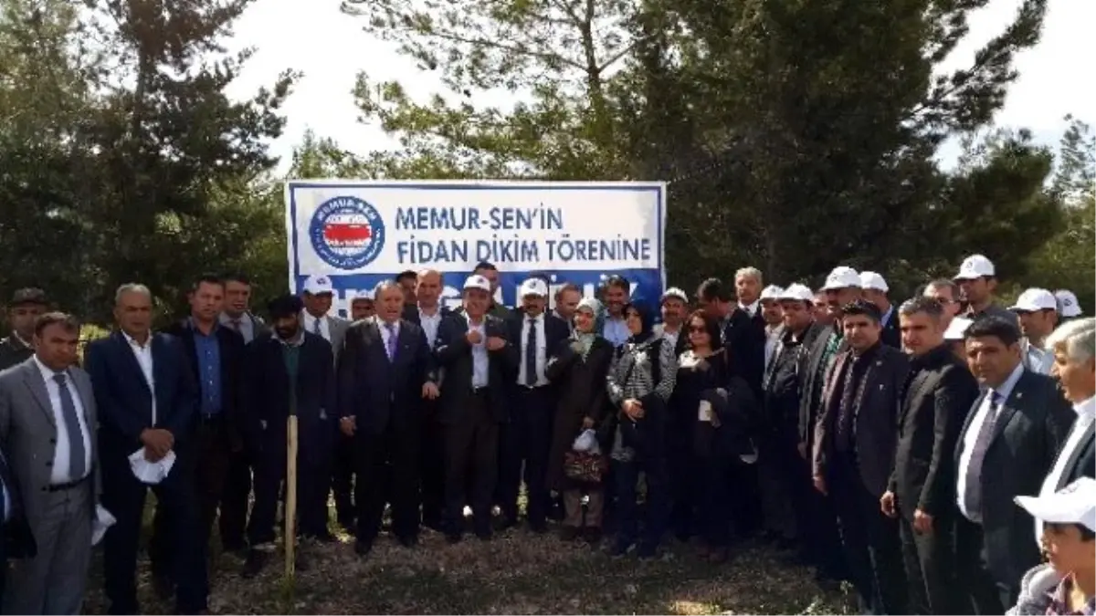 Memur-sen\'den \'Bir Milyon Üye İçin, Bir Milyon Fidan\'
