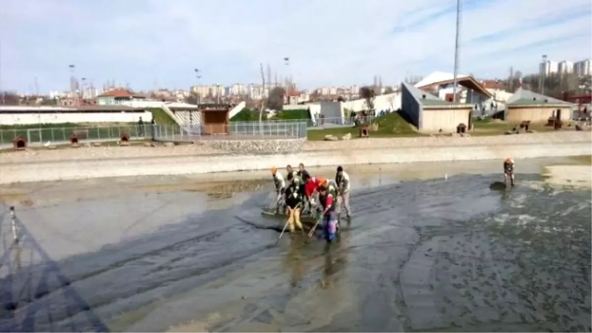 Su Kuşları Göleti Temizleme Çalışmaları Başlatıldı