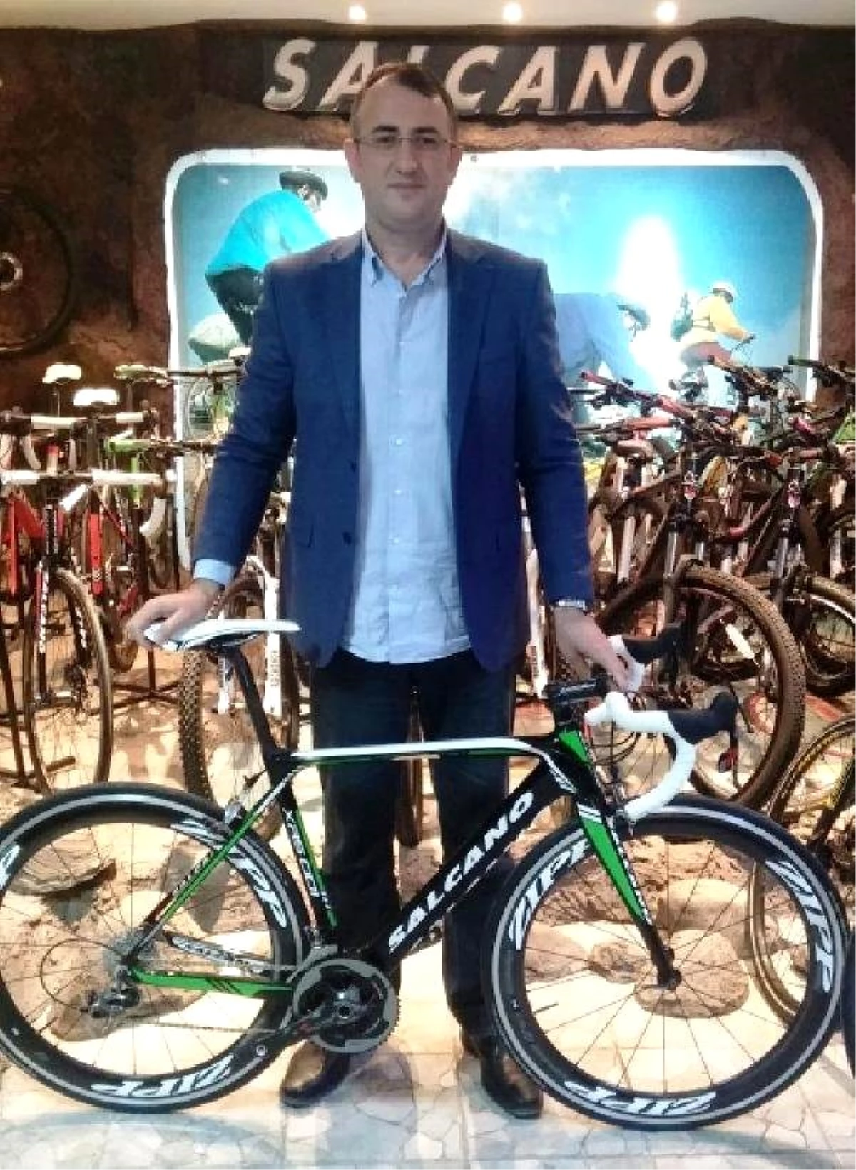 Türk Bisiklet Markası Salcano,yunanistan\'da Dağ Bisikleti Yarışına Sponsor Oldu