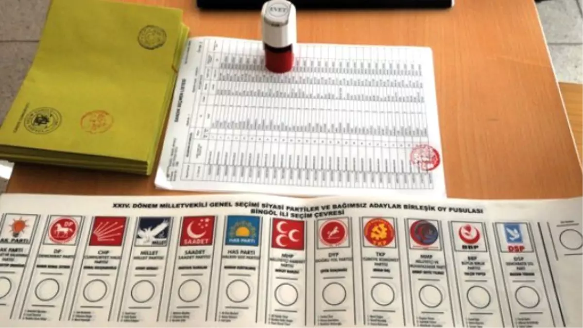 Oy pusulası değişti, işte yeni oy pusulasında partilerin dağılımı