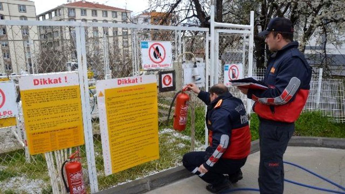 Akaryakıt İstasyonlarına Yangın Denetimi