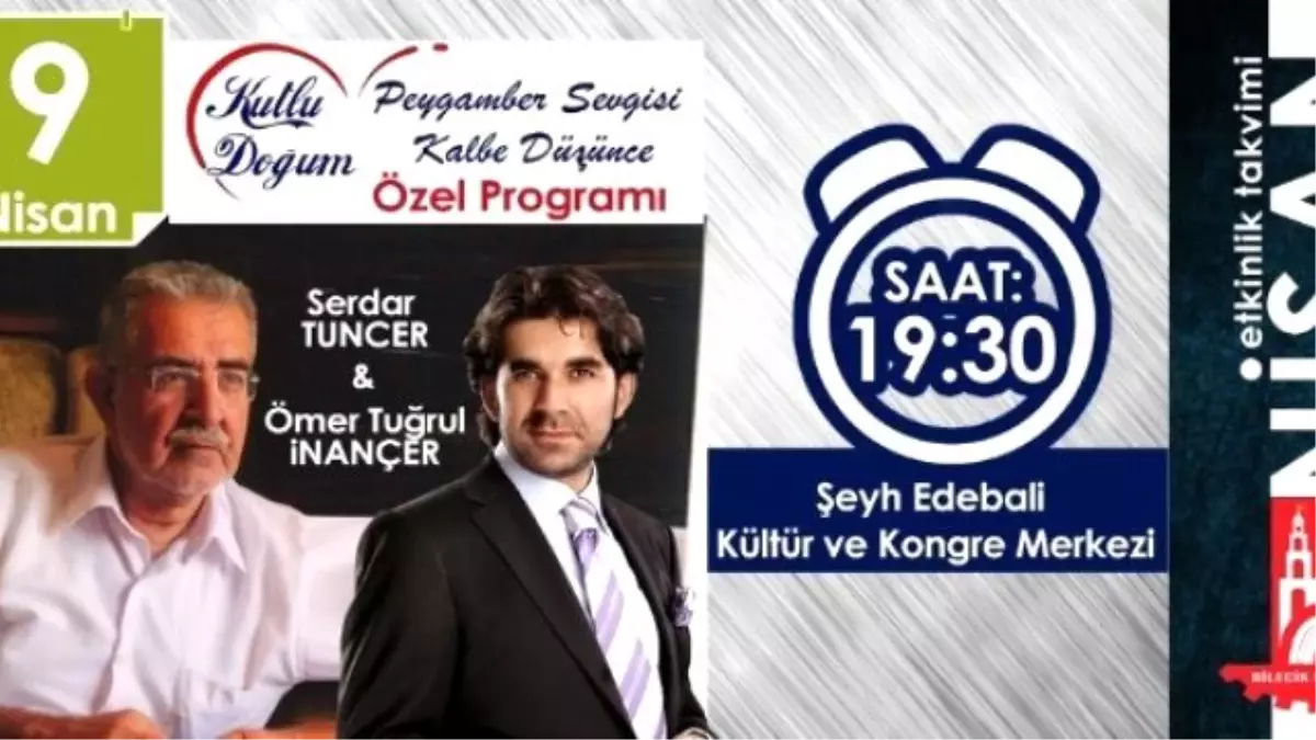 Bilecik Belediyesi\'nden "Peygamber Sevgisi Kalbe Düşünce" Adlı Program