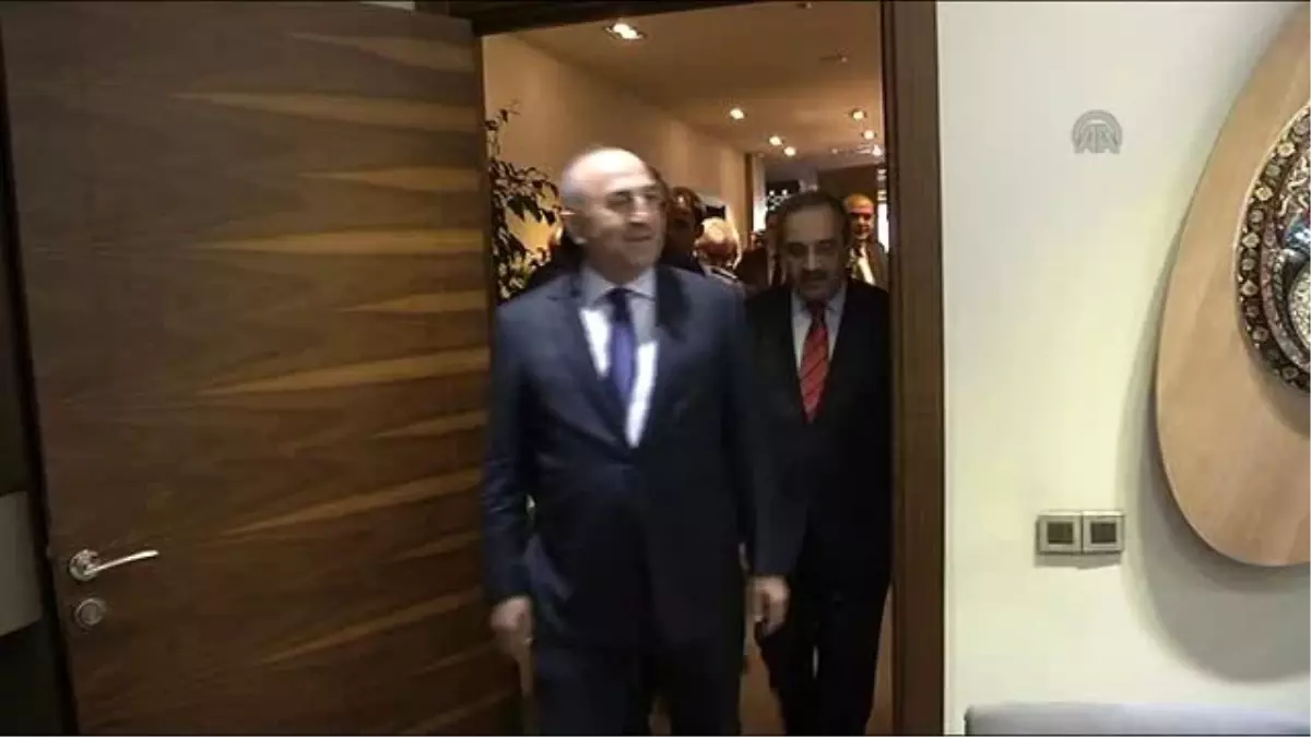 Çavuşoğlu-Bozkır-Schulz Çalışma Yemeğinde Biraraya Geldi