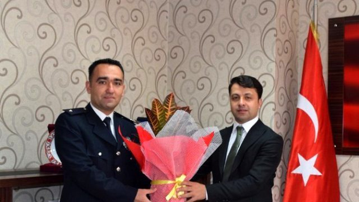 Emniyet Teşkilatı Kaymakam Bedir\'i Ziyaret Etti