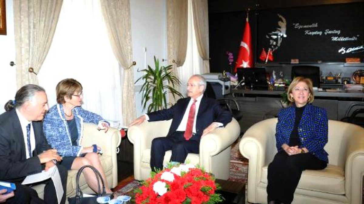 Kılıçdaroğlu, Akpm Başkanı Brasseur ile Görüştü