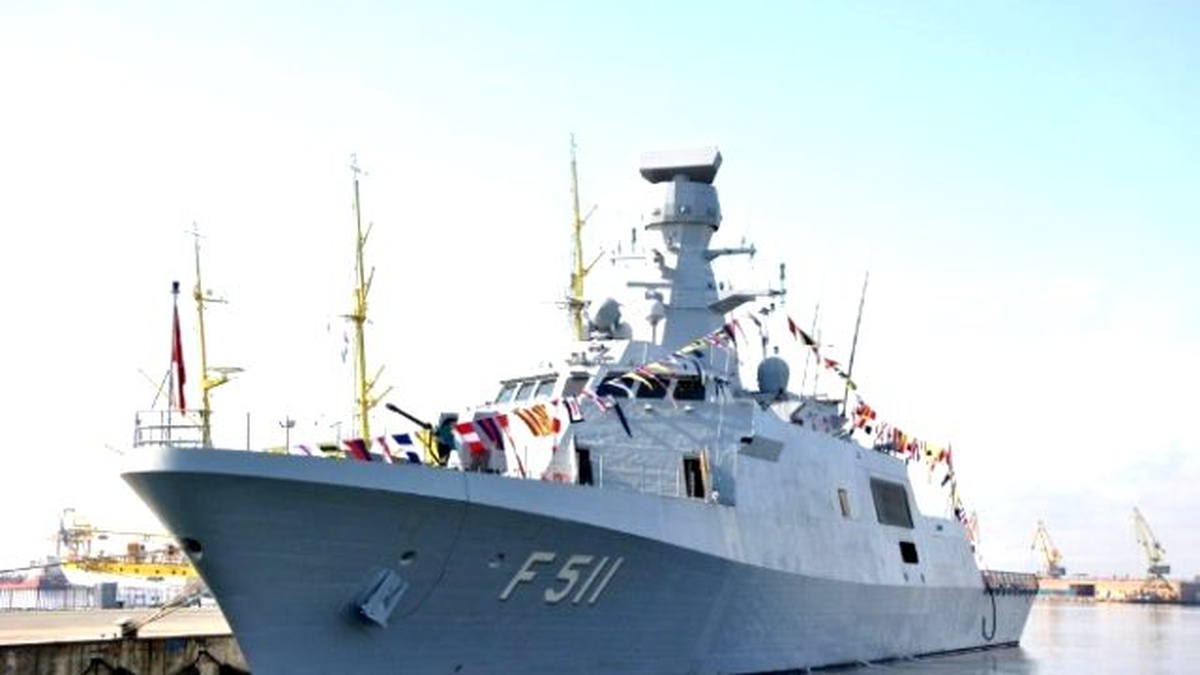 Tcg Heybeliada (F-511) Ordu\'ya Geliyor
