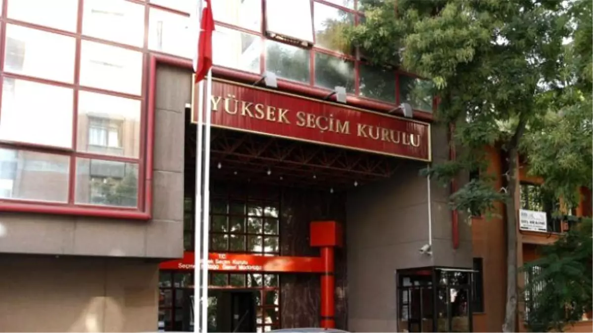 YSK\'dan Flaş Seçim Açıklaması