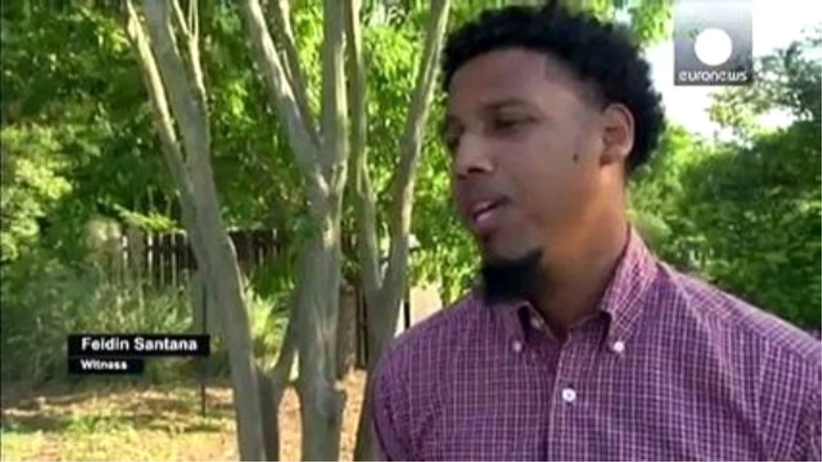 ABD\'de Siyahi Gencin Vurulduğu Anı Çeken Görgü Tanığı Konuştu