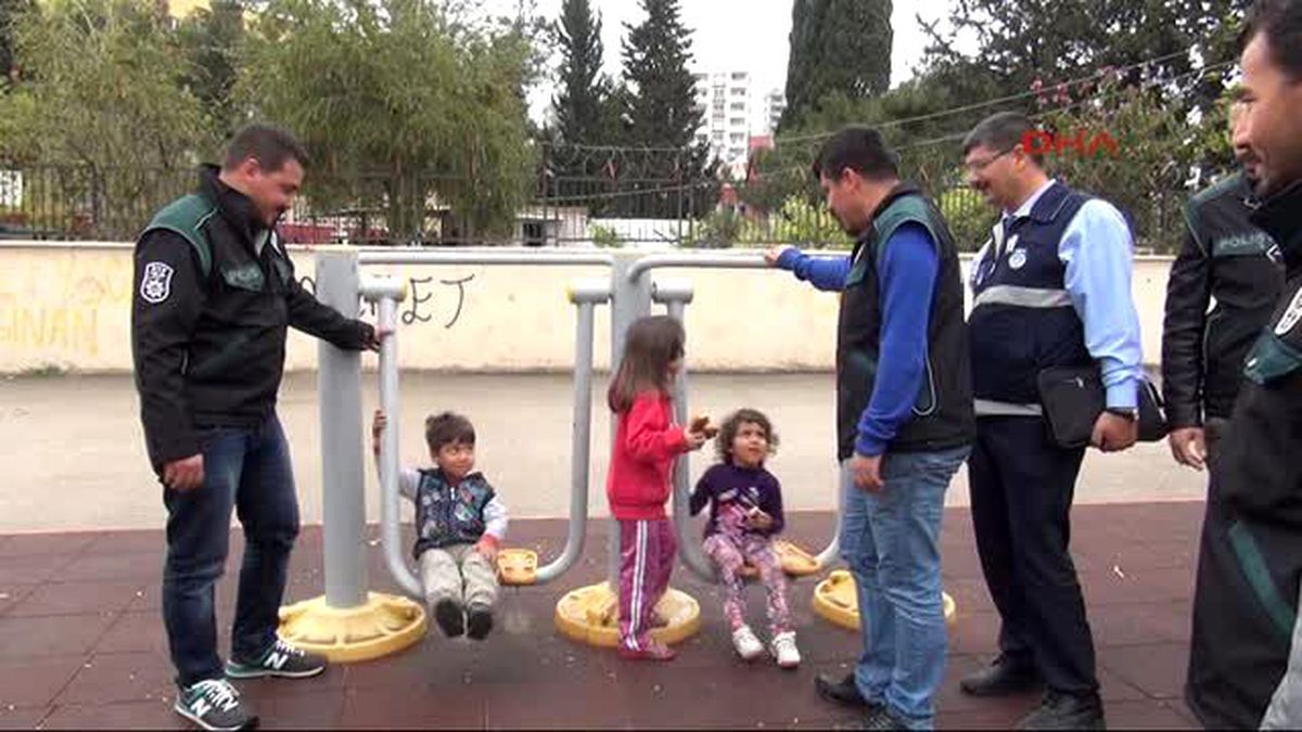 Adana Okul Çevresinde Polis Denetimi