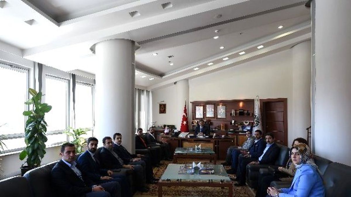 AK Parti Gençlik Kolları\'ndan Başkan Çakır\'a Ziyaret