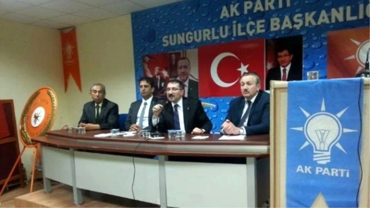 AK Parti Sungurlu İlçe Danışma Meclisi Toplantısı Yapıldı