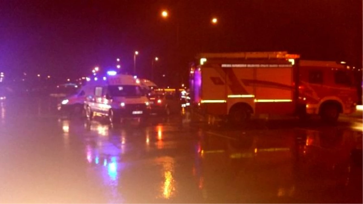 Başkent\'te Trafik Kazası: 4 Ölü