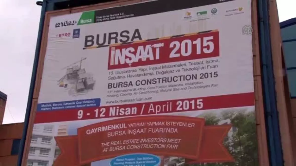 Bursa İnşaat" ve "Bursa Dekorasyon 2015" Fuarları