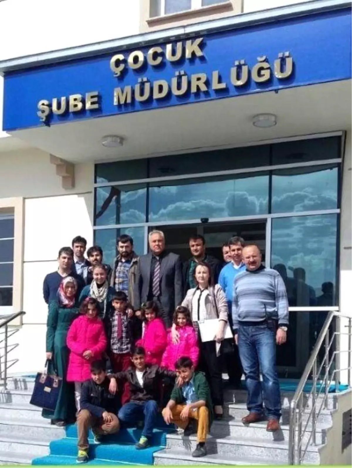 Çocuklardan Çocuk Şube Müdürlüğü\'ne Ziyaret