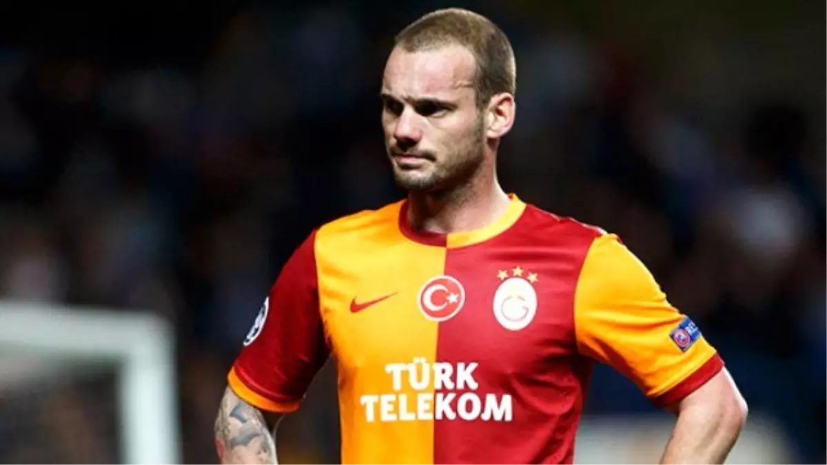 Galatasaray\'da Sneijder Sakatlandı