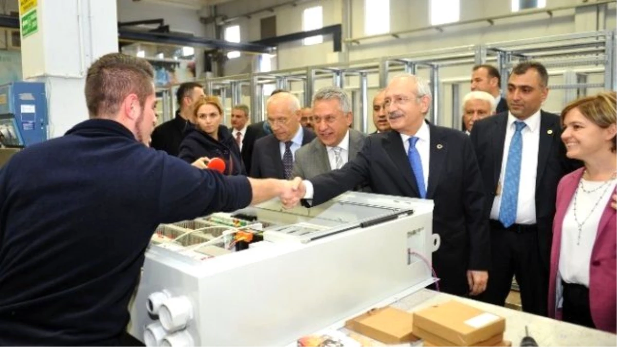Kılıçdaroğlu Ostim\'deki Fabrikaları Ziyaret Etti